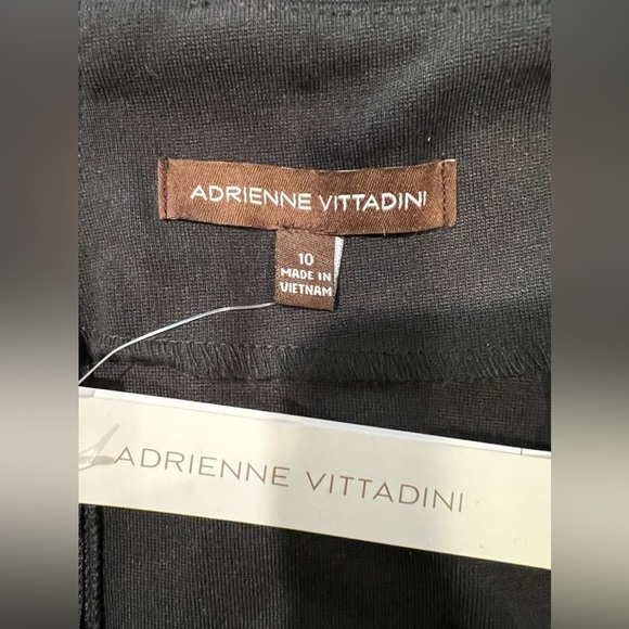 NWT- Adrienne Vittadini black pencil skirt size 10 - Picture 4 of 6